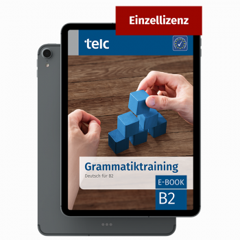 Grammar Training German for B2 E-Book (single licence)