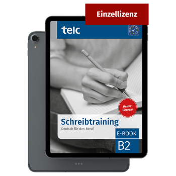 Schreibtraining Deutsch für den Beruf B2 Musterlösungen E-Book Einzellizenz