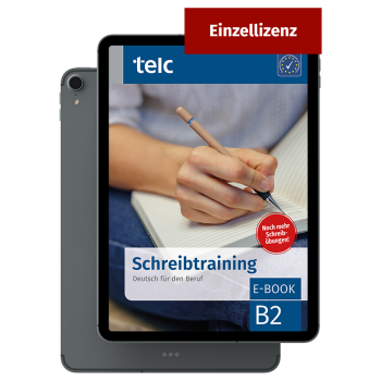 Schreibtraining Deutsch für den Beruf B2 E-Book (single licence)