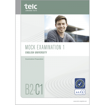 telc English B2-C1 University, Übungstest Version 1, Heft