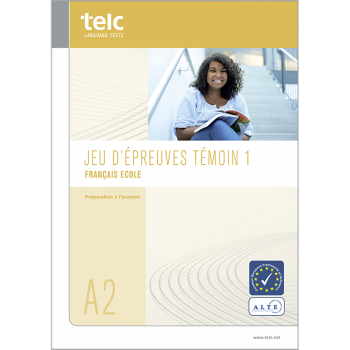 telc Français A2 Ecole, Mock Examination version 1, booklet