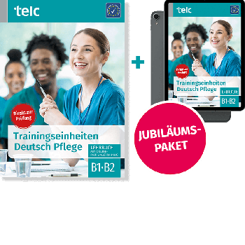 Trainingseinheiten Deutsch Pflege B1·B2 Bundle aus Lehrbuch und E-Book