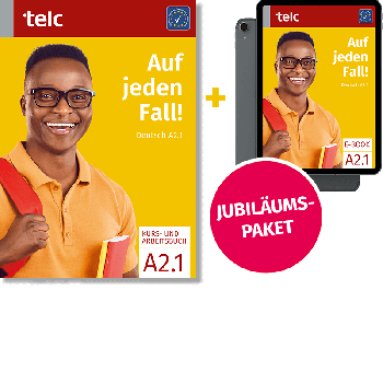 Auf jeden Fall! Deutsch A2.1 Bundle aus Kurs- und Arbeitsbuch und E-Book