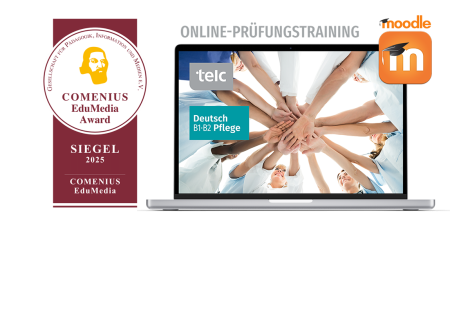 Online-Prüfungstraining telc Deutsch B1·B2 Pflege