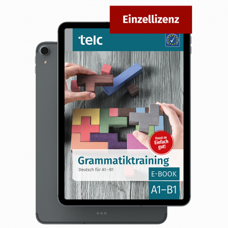 Grammatiktraining Deutsch für A1-B1 E-Book Einzellizenz