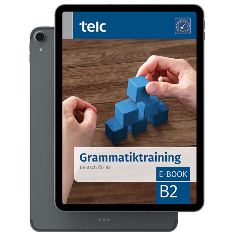 Grammar Training German for B2 E-Book 
